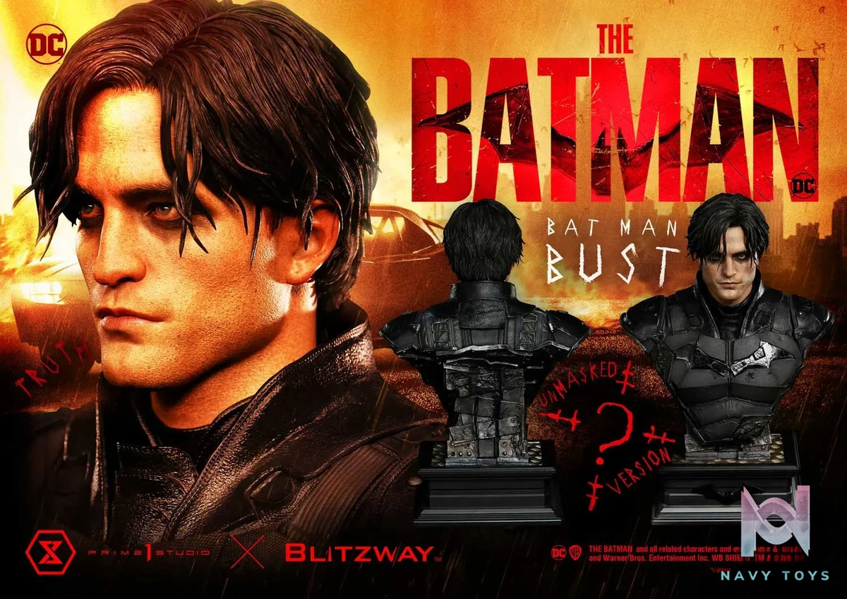 Prime 1 Studio – Premium Bust The Batman (Film) The Batman PBDC-09 PBDC-10 (Licensed)