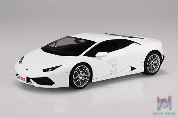 AOSHIMA – 1/24 MF GHOST No.5 Daigo Oishi Lamborghini Huracan LP610-4 (Kai) Plastic Model (Licensed)