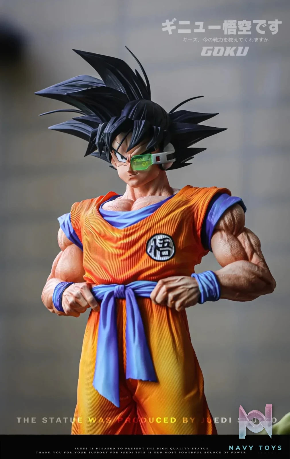 JD Studio - Dragon Ball Ginyu Son Goku resin statue Navy Toys anime figure