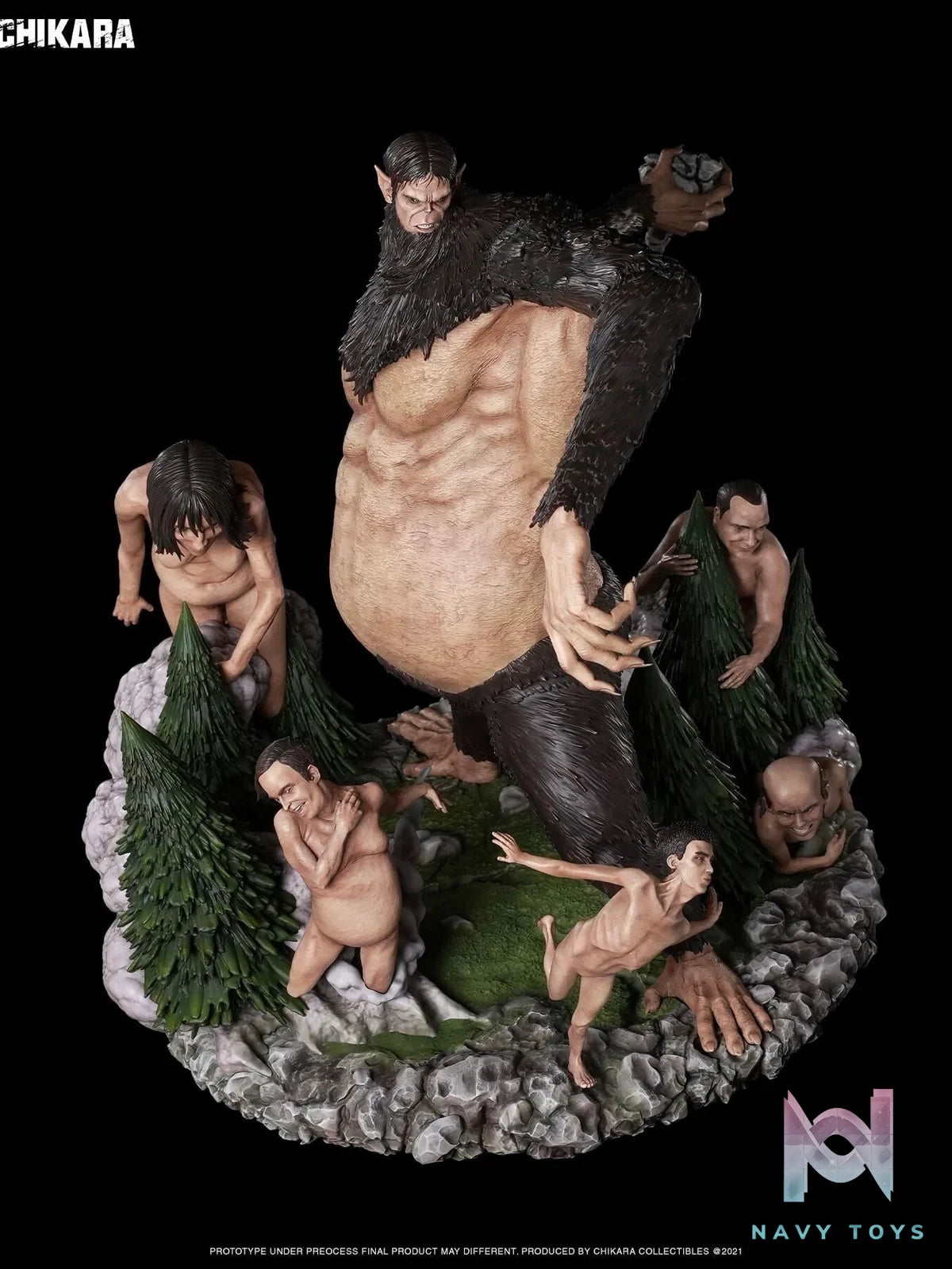 Beast Titan - Attack On Titan - Chikara Studio3 resin statue Chikara Studio anime figure