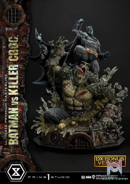 Prime 1 Studio – Ultimate Premium Masterline Batman (Comics) Batman Versus Killer Croc UPMDC-07 UPMDC-07DX UPMDC-07DXS (Licensed)