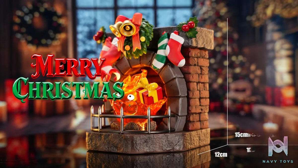 Long Miao Studio – Christmas Calcifer Howl’s Moving Castle