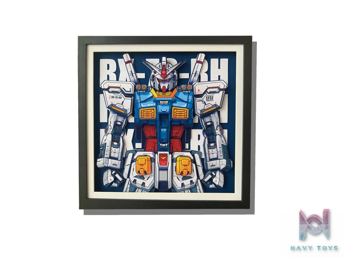 KALA HOME Studio – RX-78-2 Gundam #02 3D Decorative Painting Gundam