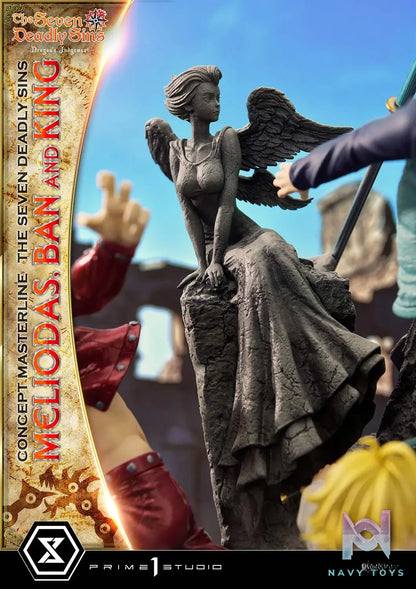 Prime 1 Studio – Concept Masterline The Seven Deadly Sins Meliodas, Ban and King CMNTZ-01 CMNTZ-01DXS (Licensed)