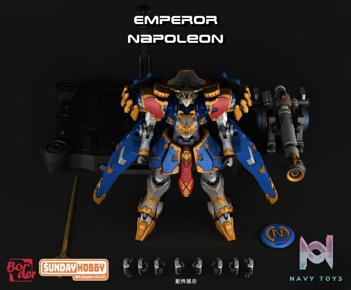 BORDER TOYS – Napoleon Emperor Model Kit CG Render Preview (Licensed)