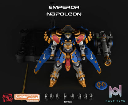 BORDER TOYS – Napoleon Emperor Model Kit CG Render Preview (Licensed)