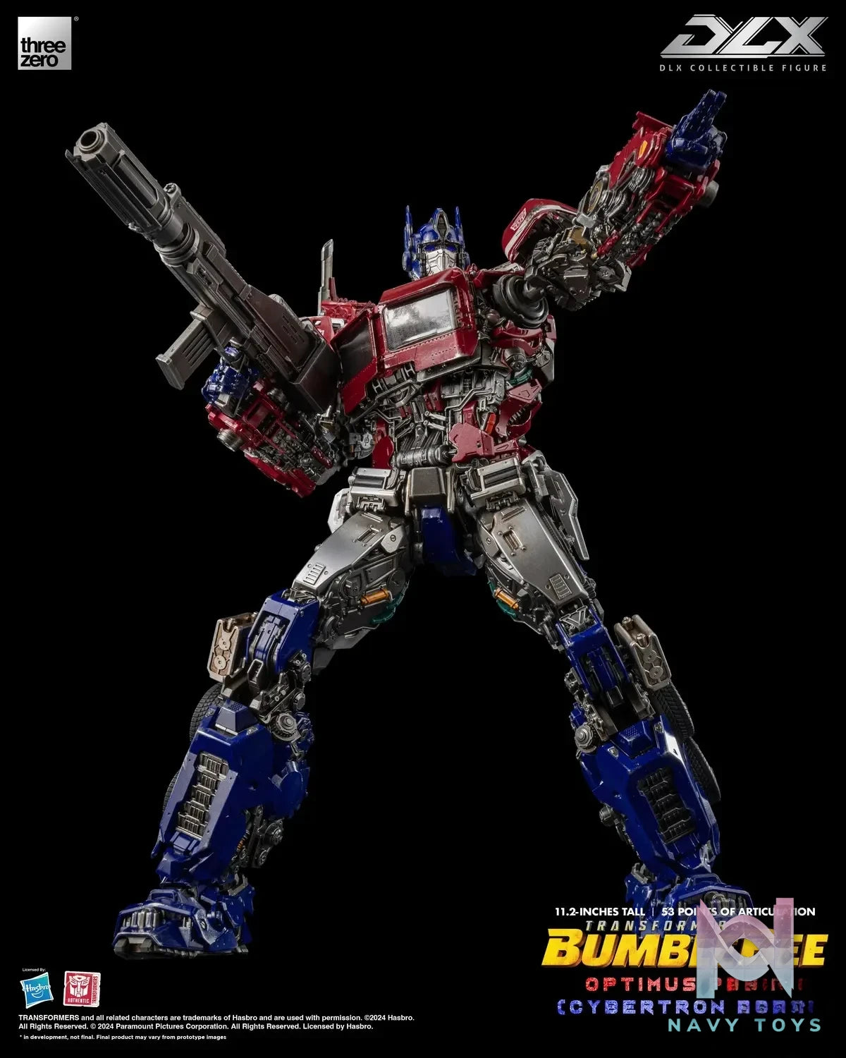 Threezero Studio – Transformers: Bumblebee DLX Optimus Prime Cybertron Mode