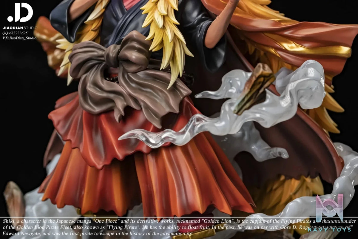 JIAO DIAN Studio - One Piece POP Series BOSS Chapter 1 Shiki resin statue Navy Toys anime figure