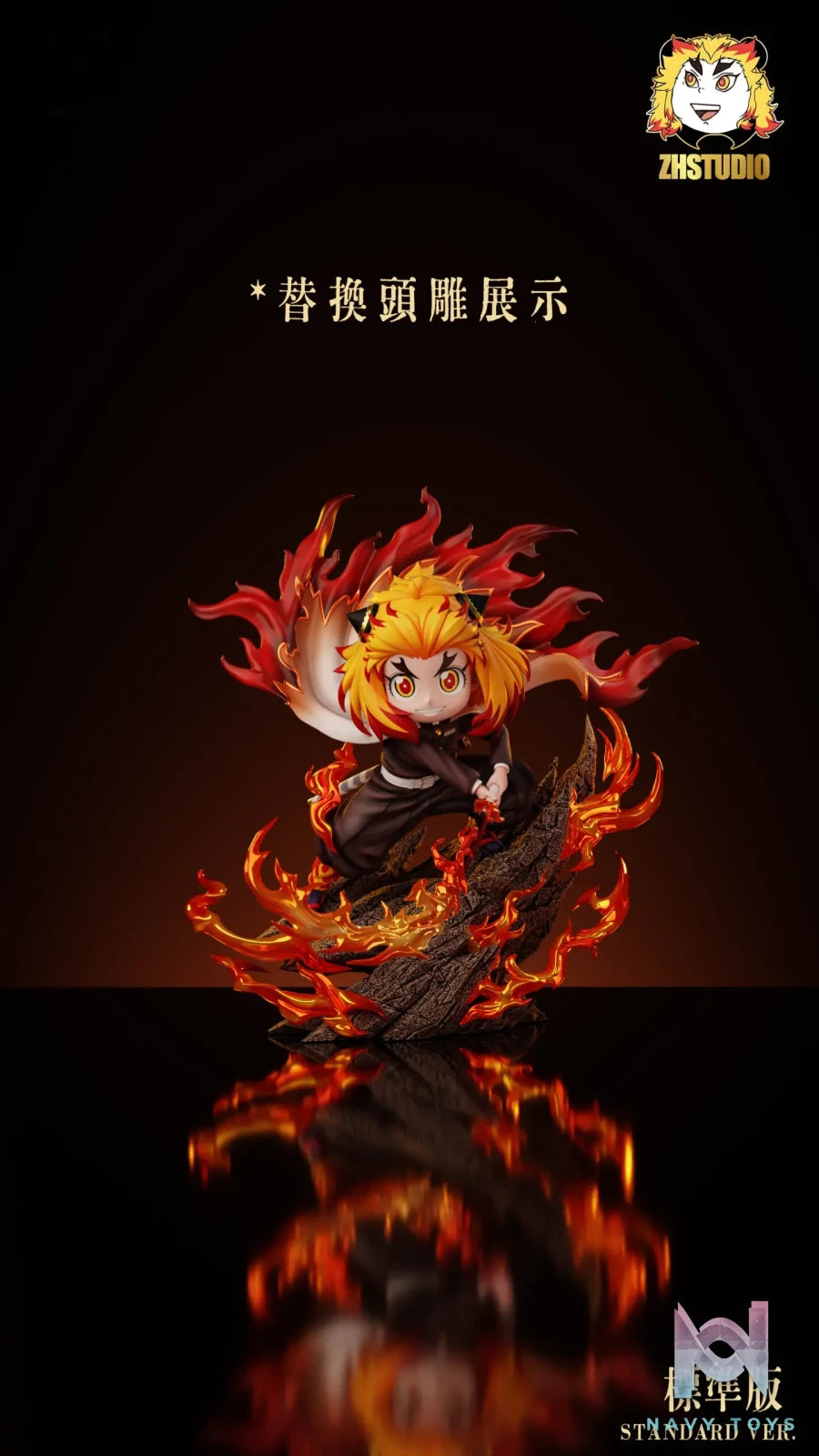 ZH Studio – Anya Cosplay Demon Slayer Kyojuro Rengoku Spy x Family