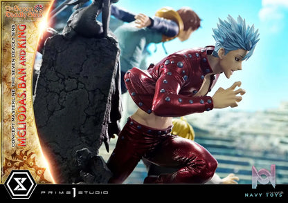 Prime 1 Studio – Concept Masterline The Seven Deadly Sins Meliodas, Ban and King CMNTZ-01 CMNTZ-01DXS (Licensed)