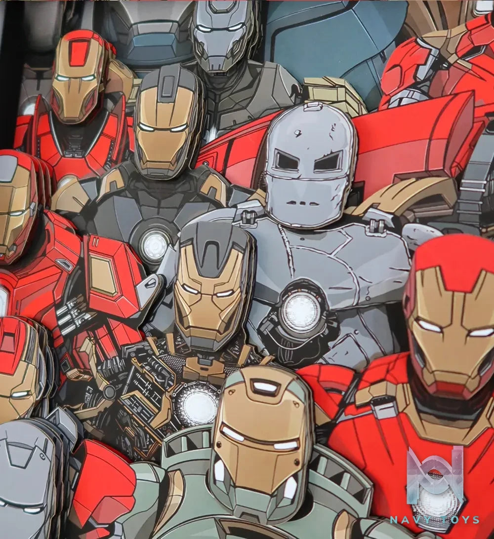 KALA HOME Studio – Iron Man Mark Series #03 3D Decorative Painting Marvel
