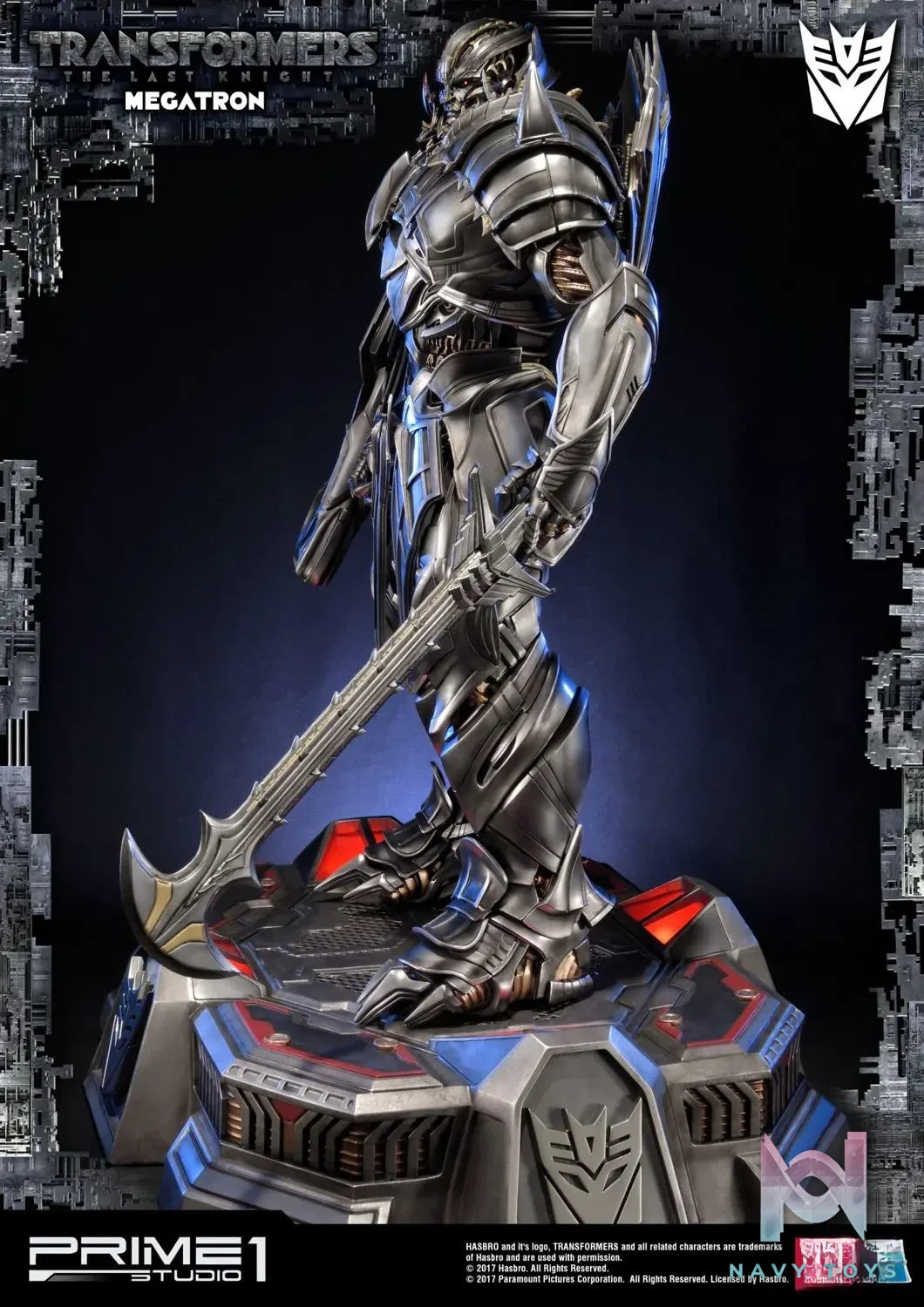Prime 1 Studio – Museum Masterline Transformers: The Last Knight (Film) Megatron MMTFM-17 MMTFM-17EX(Licensed)