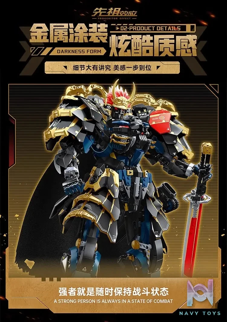 MOSHOW TOYS – Original Tiger of Kai Dark Night Version (Licensed)
