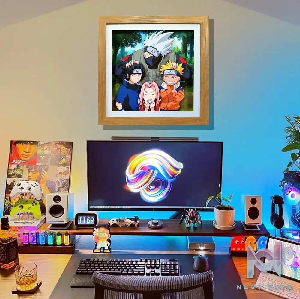 KALA HOME Studio – Naruto Multiple Characters #14 3D Decorative Painting Naruto