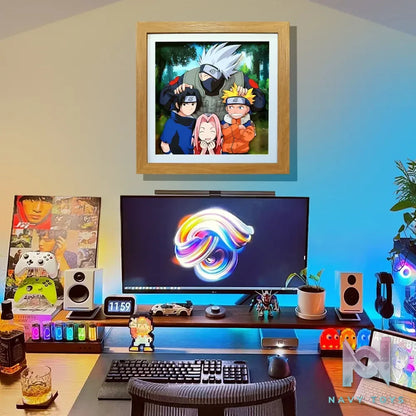 KALA HOME Studio – Naruto Multiple Characters #14 3D Decorative Painting Naruto