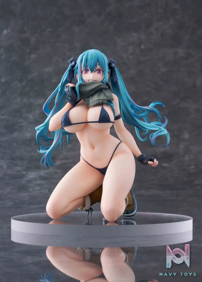 GOLDEN HEAD – FreeStyle Original Illustration Warehouse Aoko 1/7 Complete Figure (Licensed)