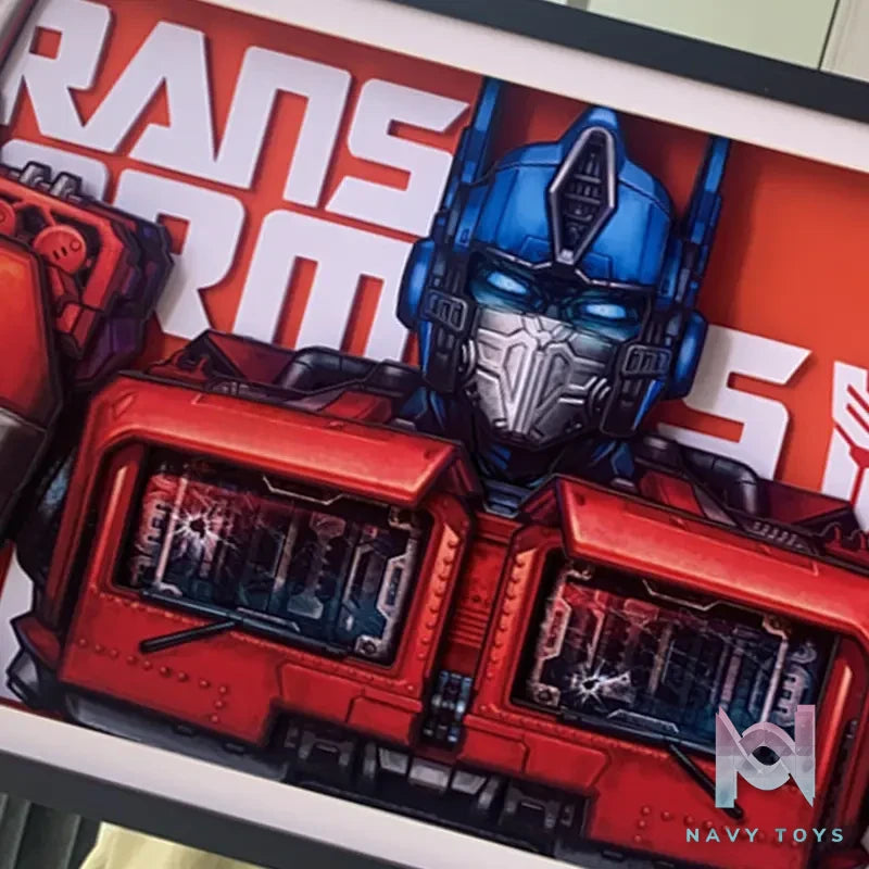 KALA HOME Studio – Optimus Prime 3D Decorative Painting Transformers