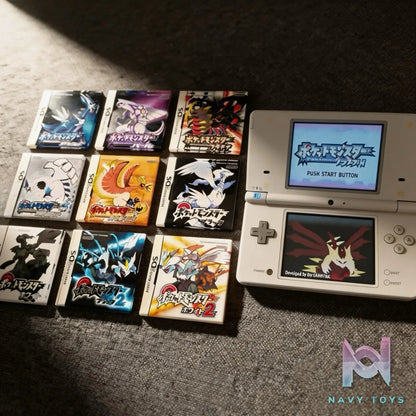 Pokemon Time Sa1tan Studio – Japanese NDS Cartridge Acrylic Brick Fridge Magnet Pokemon