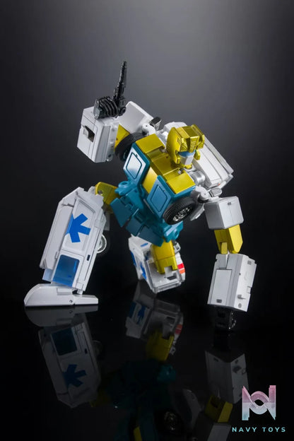 X-Transbots Studio – MX-31 Paragon First Aid MX-31B First-Aid Device Set of 2 & MX-31B First-Aid Device G2 Version Set of 2 Transformers