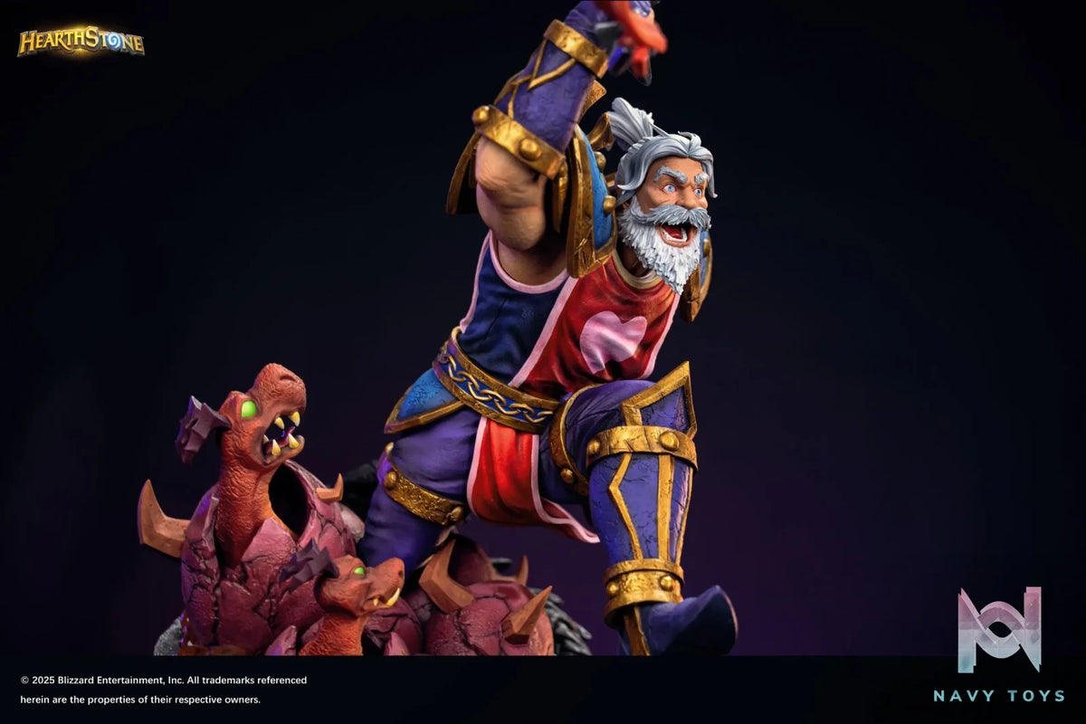 HEX Collectibles & BLIZZARD ENTERTAINMENT – Hearthstone Leeroy Jenkins Statue (Licensed)