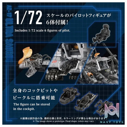 TAKARA TOMY – ZOIDS AZ-17 Ultrasaurus Plastic Model (Licensed)