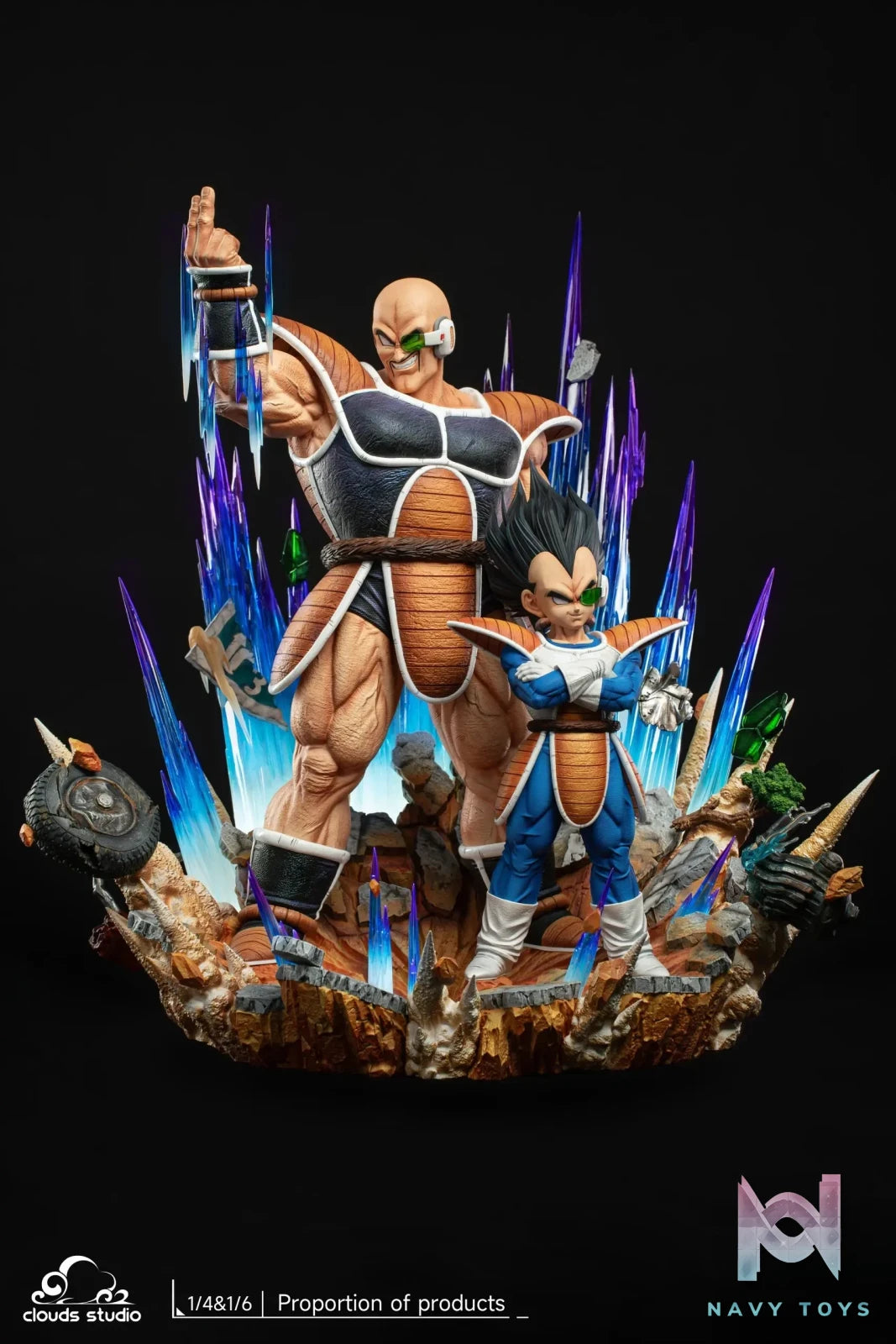 Clouds Studio – Dragon Ball Nappa & Vegeta