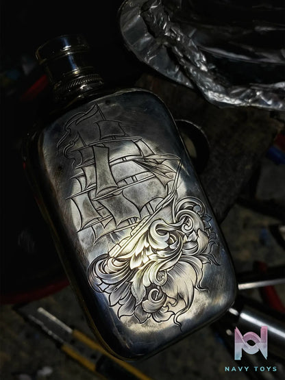 Raven Studio (silver jewelry) – Original Exclusive “Lighthouse” Travel Flask Original