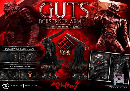Prime 1 Studio – Museum Masterline Berserk Guts, Berserker Armor Rage Edition MMBR-03 MMBR-03DX MMBR-03DXS (Licensed)