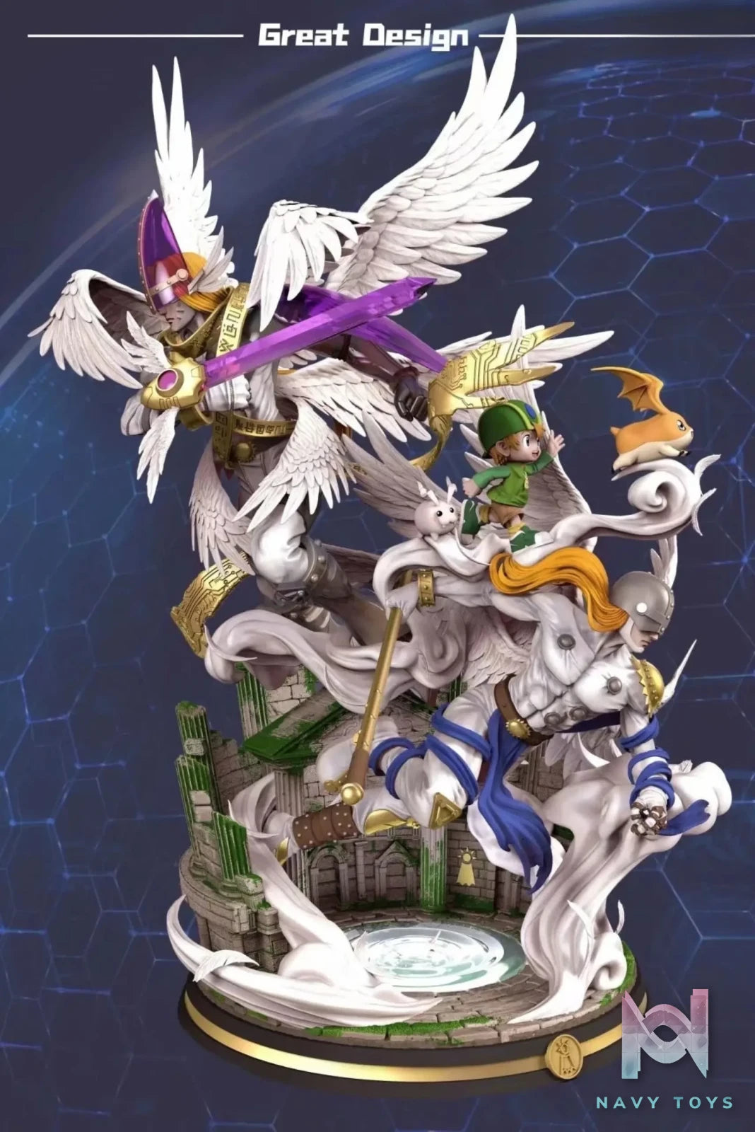 Great Design Studio – Digimon Patamon Evolution Series