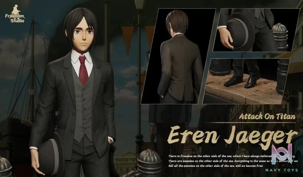 Eren Yeager - Attack On Titan - Freedom Studios resin statue freedom studio anime figure