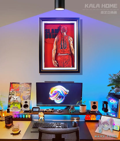 KALA HOME Studio – Hanamichi Sakuragi #02 3D Decorative Painting Slam Dunk