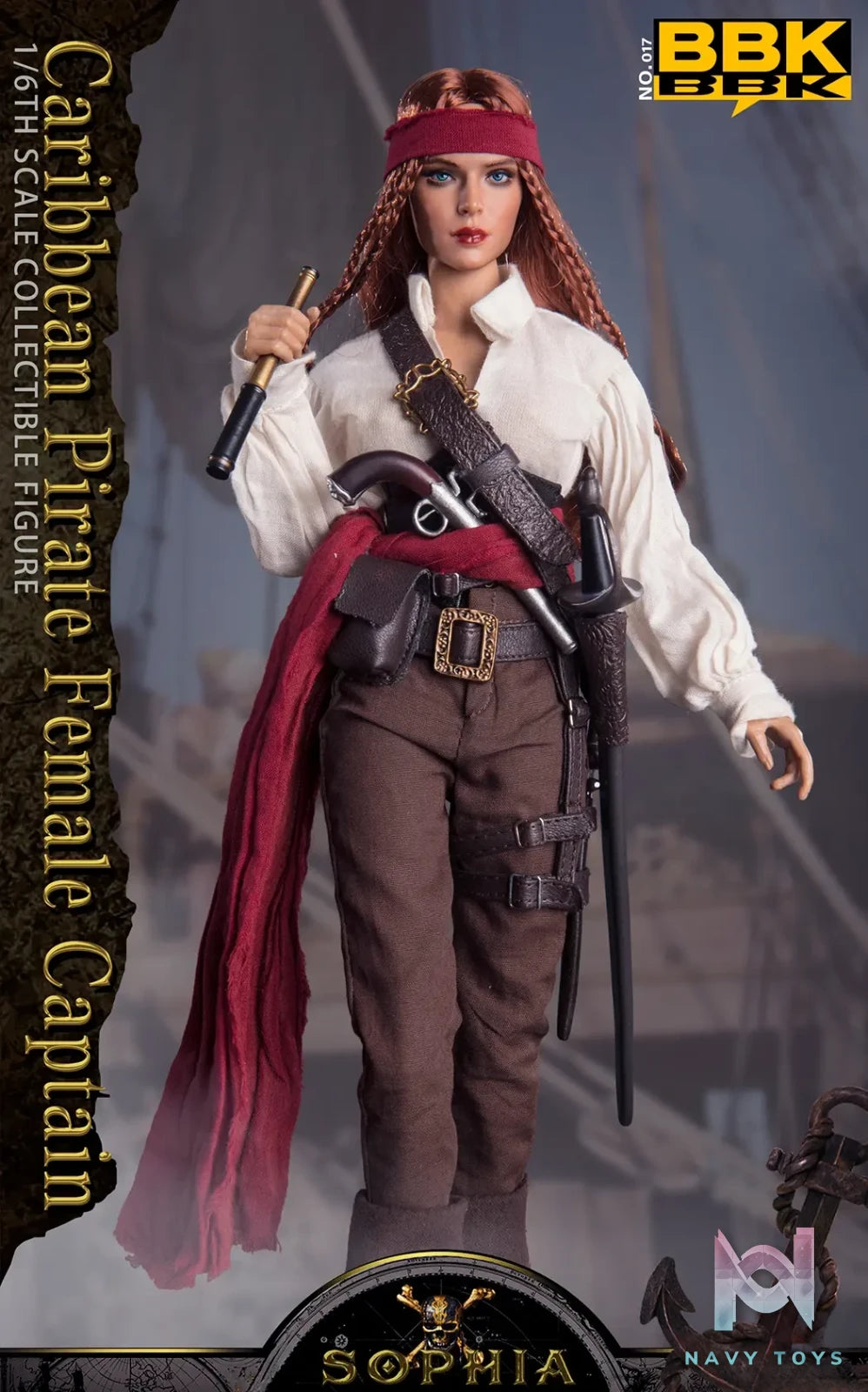 BBK Studio – Pirates of the Caribbean Captain Sophia BBK017
