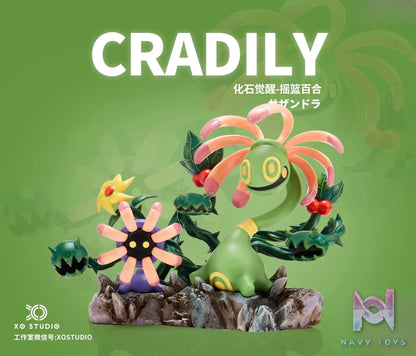 XO Studio – Pokémon Bastiodon Evolution Group & Cradily Evolution Group