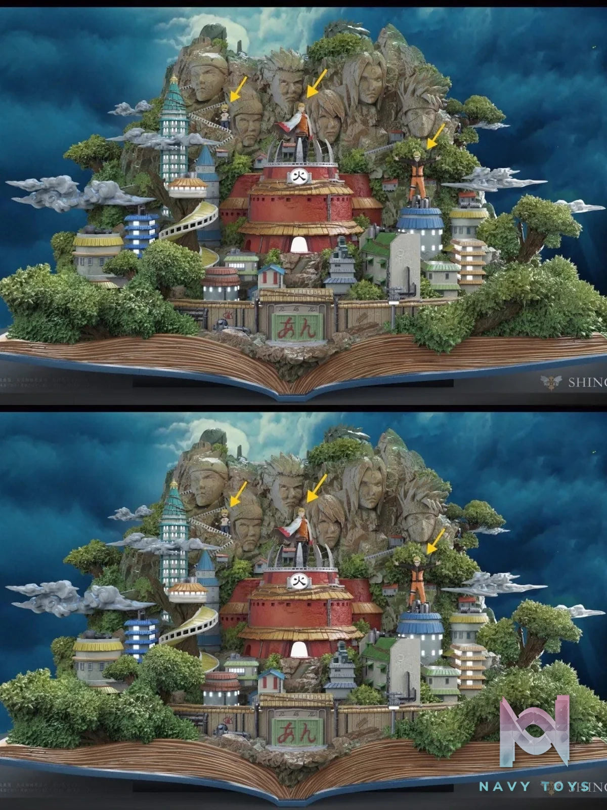 Village Hidden in the Leaves & Valley of the End - Naruto - WASP Studio resin statue WASp Studio anime figure