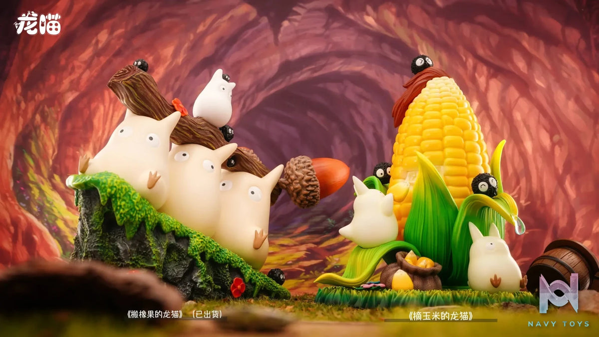 Long Miao Studio – Totoro Picking Corn My Neighbor Totoro