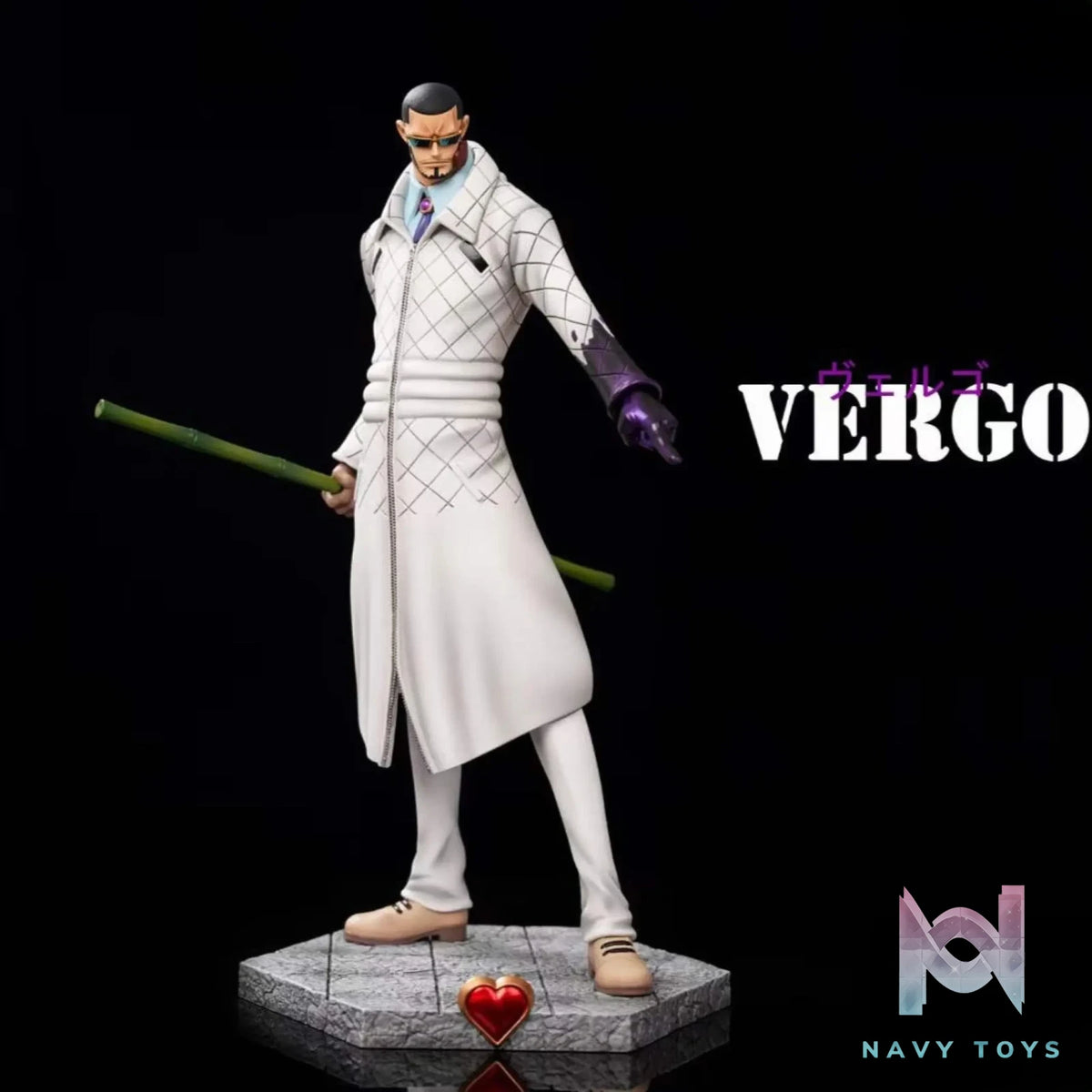 MASTER DESIGN Studio – One Piece Numancia Flamingo pop resonance series red heart “Vergo”