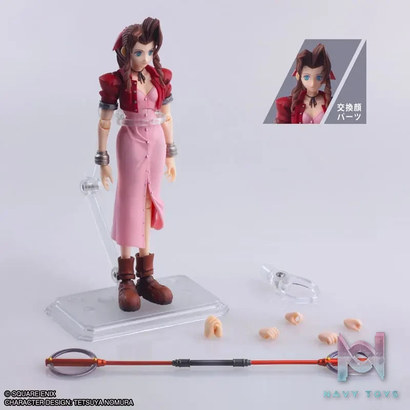 SQUARE ENIX – Final Fantasy VII Bring Arts Aerith Gainsborough Mythril Rod Ver. (Licensed)