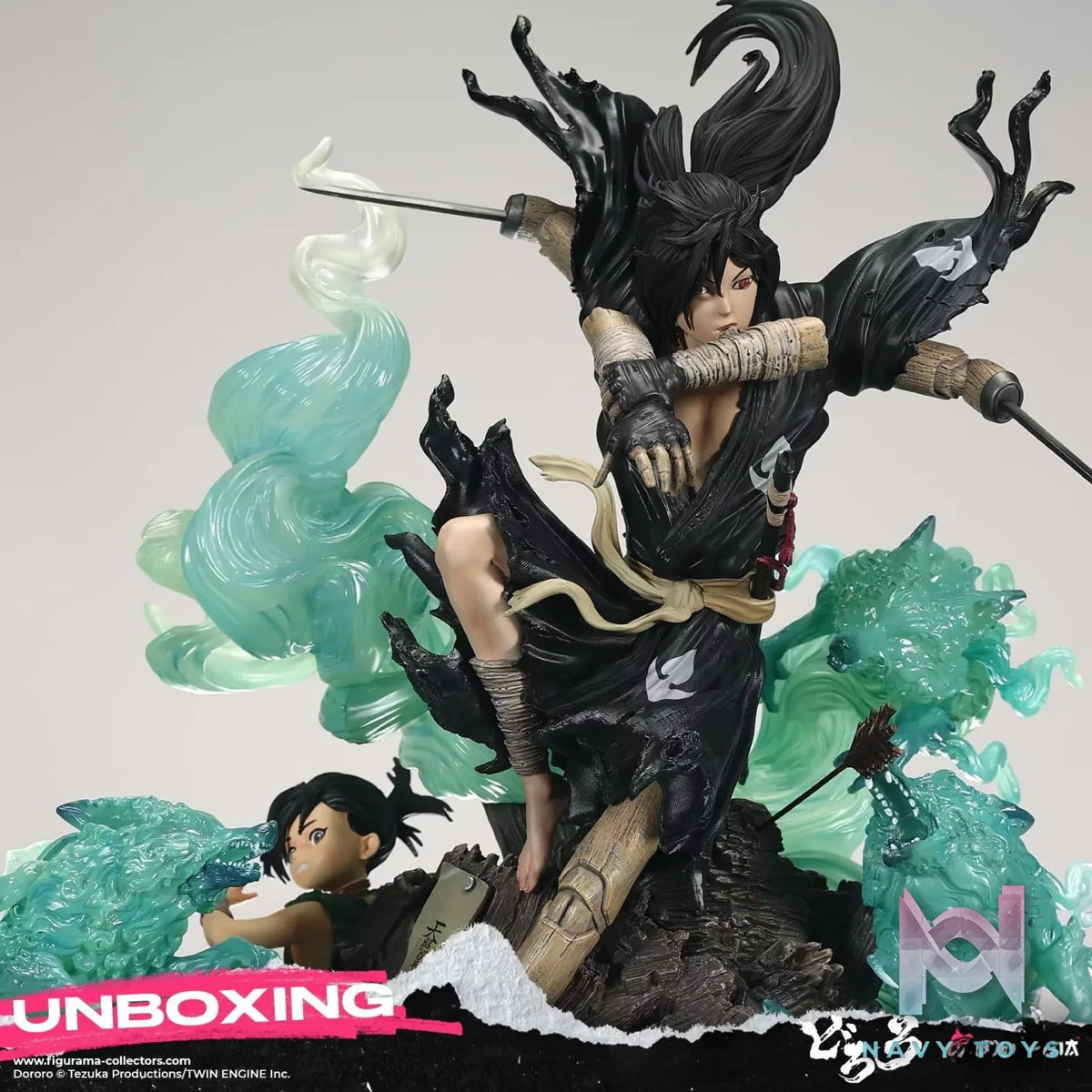 Figurama Collectors – Dororo Officially Licensed Dororo and Hyakkimaru 1/6 Statue (Licensed)