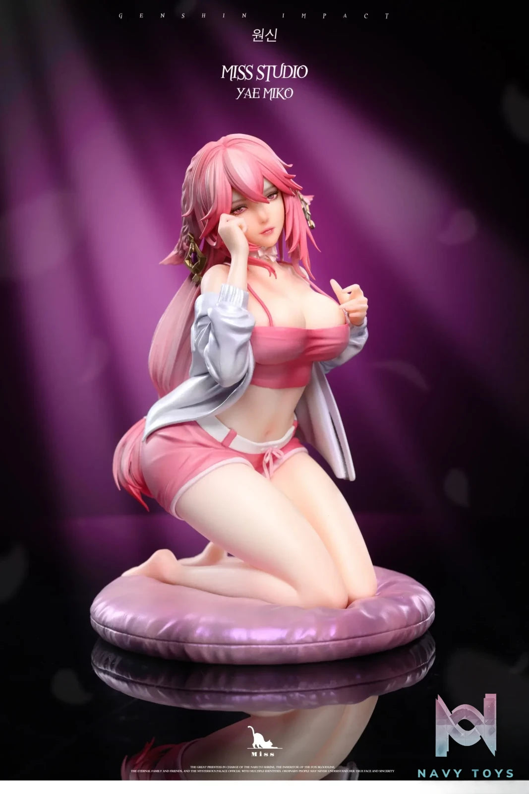 Miss Studio – Genshin Impact Realistic Style Home Leisure Yae miko