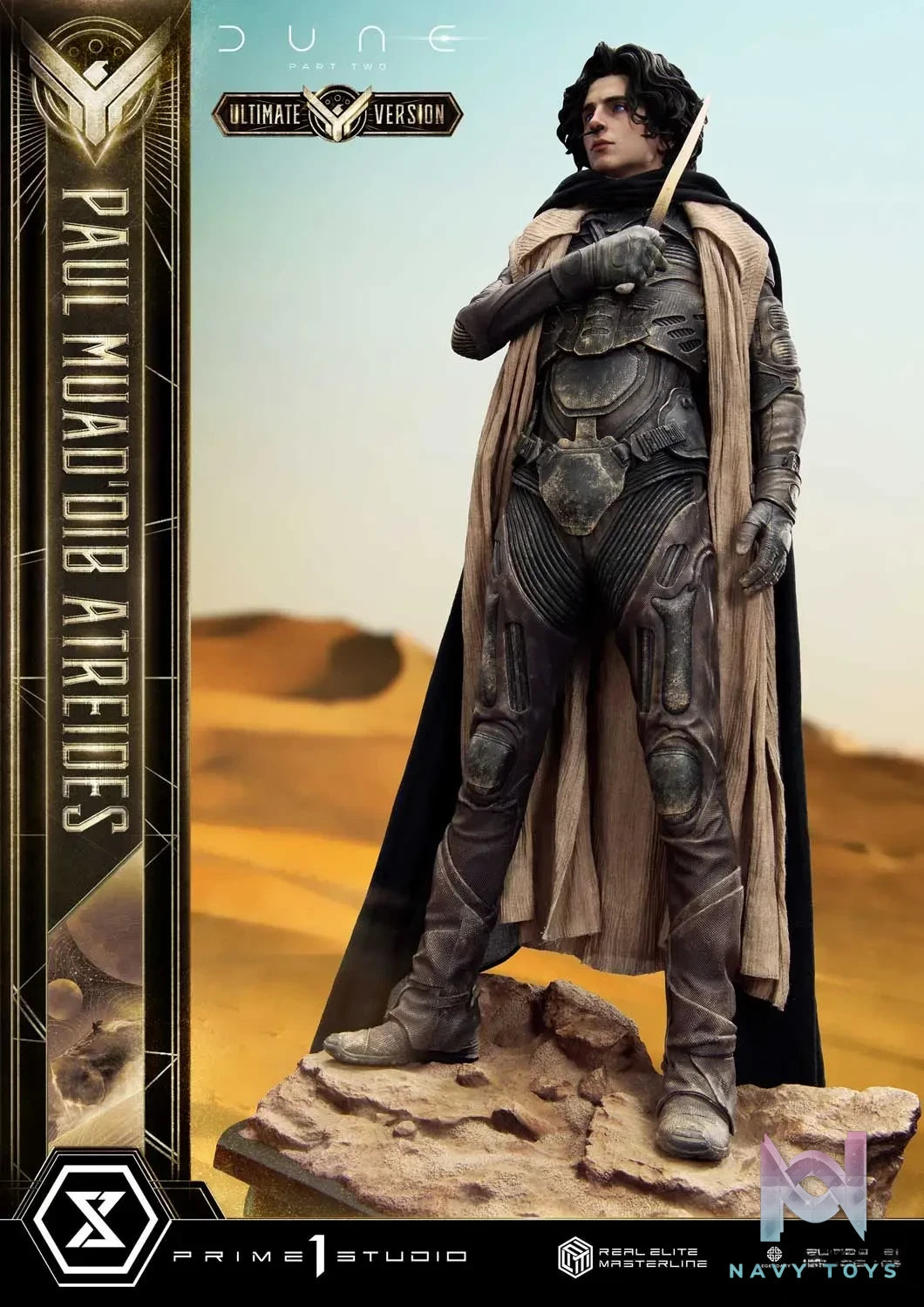 Prime 1 Studio – Real Elite Masterline Dune: Part Two (Film) Paul Atreides REMDUNE2-01 REMDUNE2-01UT REMDUNE2-01UTS (Licensed)