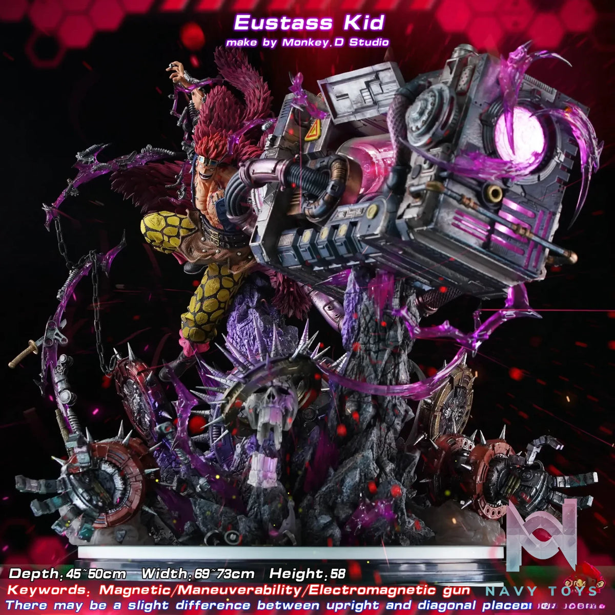 Monkey.D Studio – One Piece Series Worst Generation #3 Eustass Kid