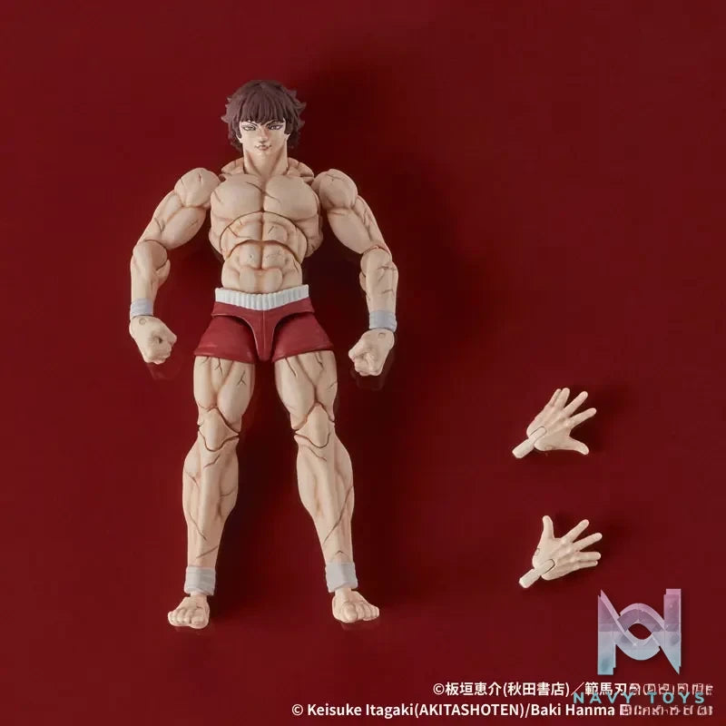 DIGACTION Studio – DIGACTION “Baki Hanma” Baki Hanma X Kaoru Hanayama Posable Figure (Licensed)