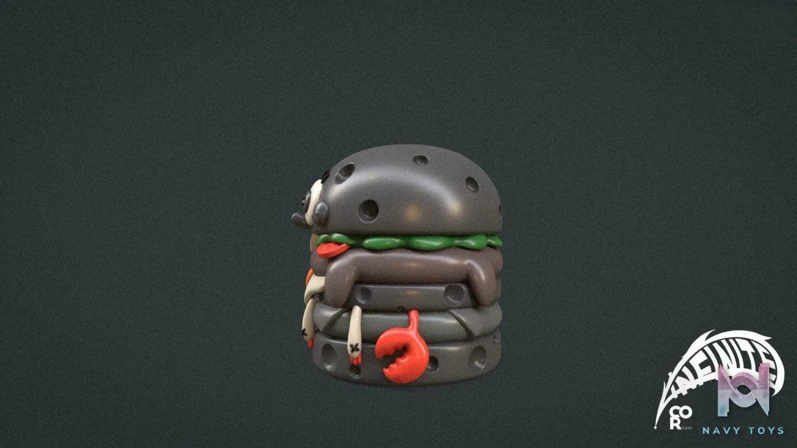 COR Studio – SpongeBob SquarePants Sponge Dark Burger
