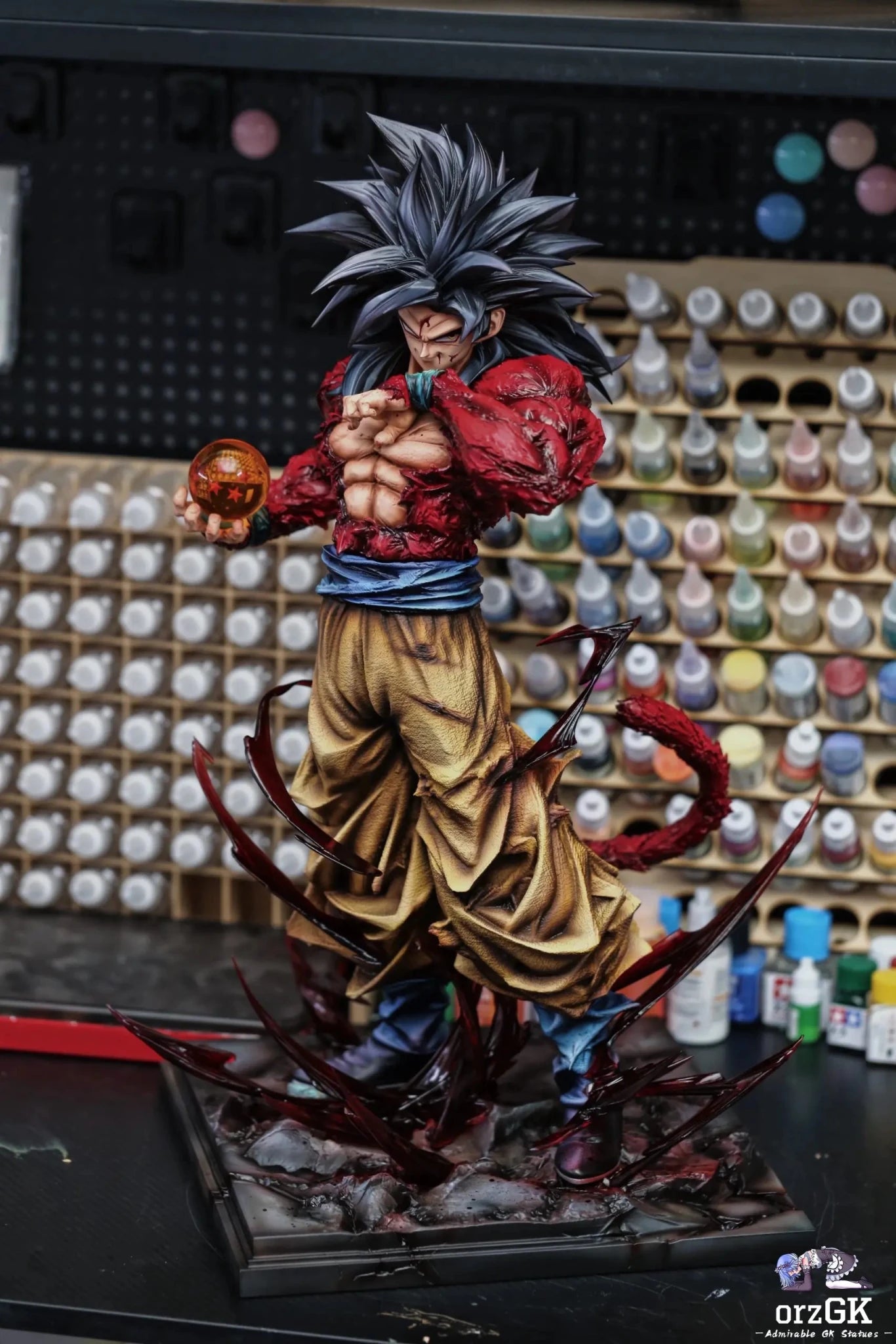 Son Goku - Dragon Ball - Kuang Feng Studio resin statue Navy Toys anime figure