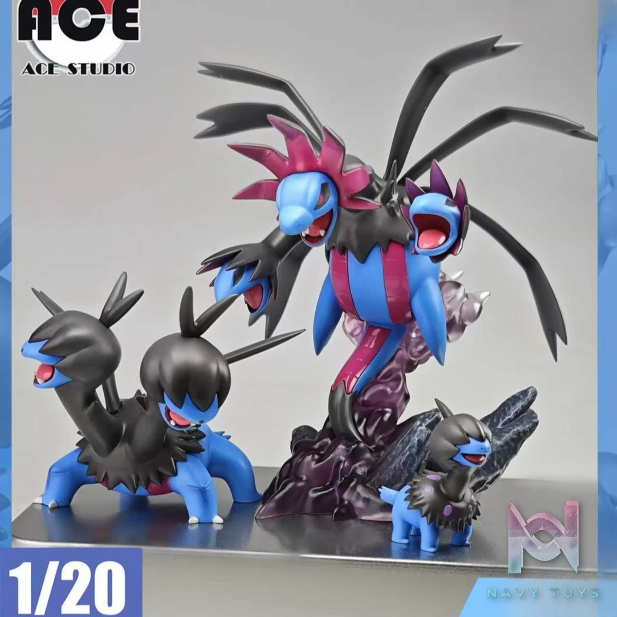ACE Studio – Pokémon Hydreigon Evolution Group