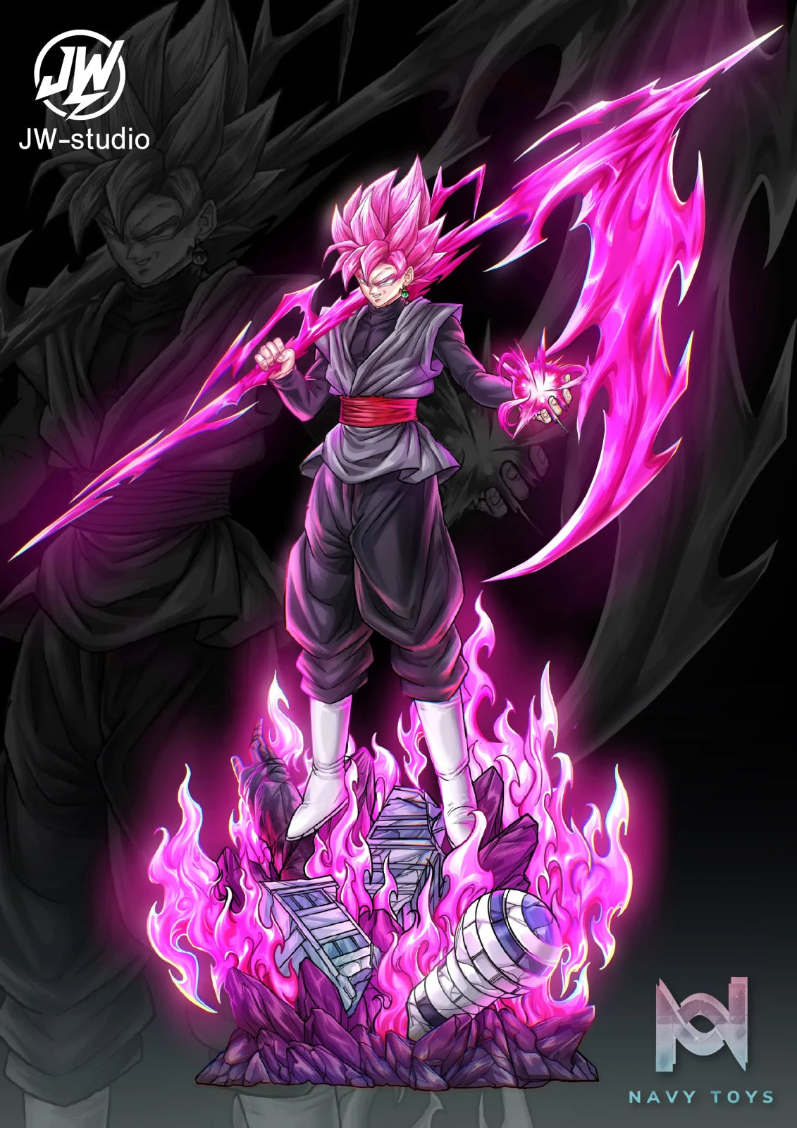JW Studio – Pink Goku 2.0 Dragon Ball