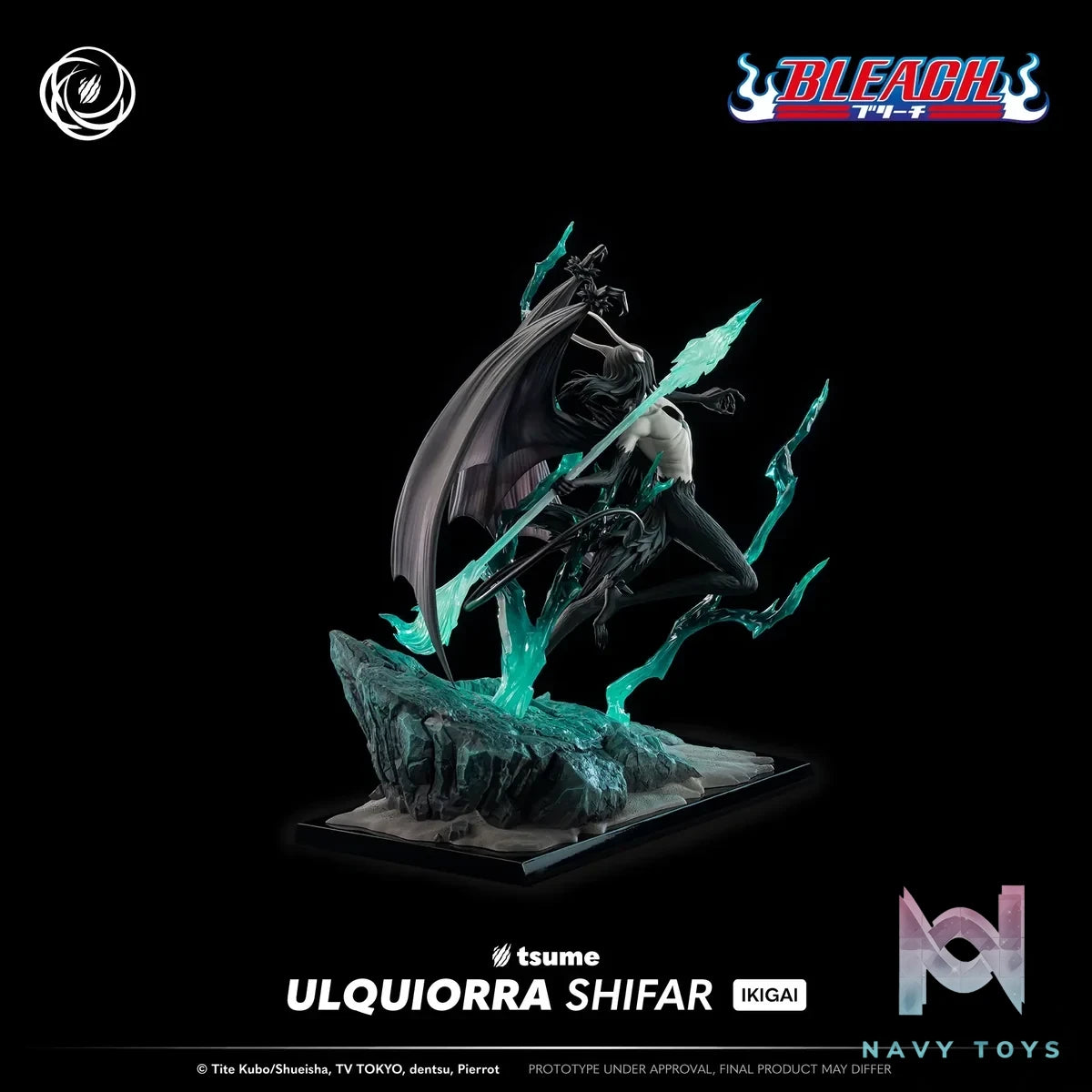 Tsume Studio - Bleach ULQUIORRA SHIFAR IKIGAI (Licensed) resin statue Navy Toys anime figure
