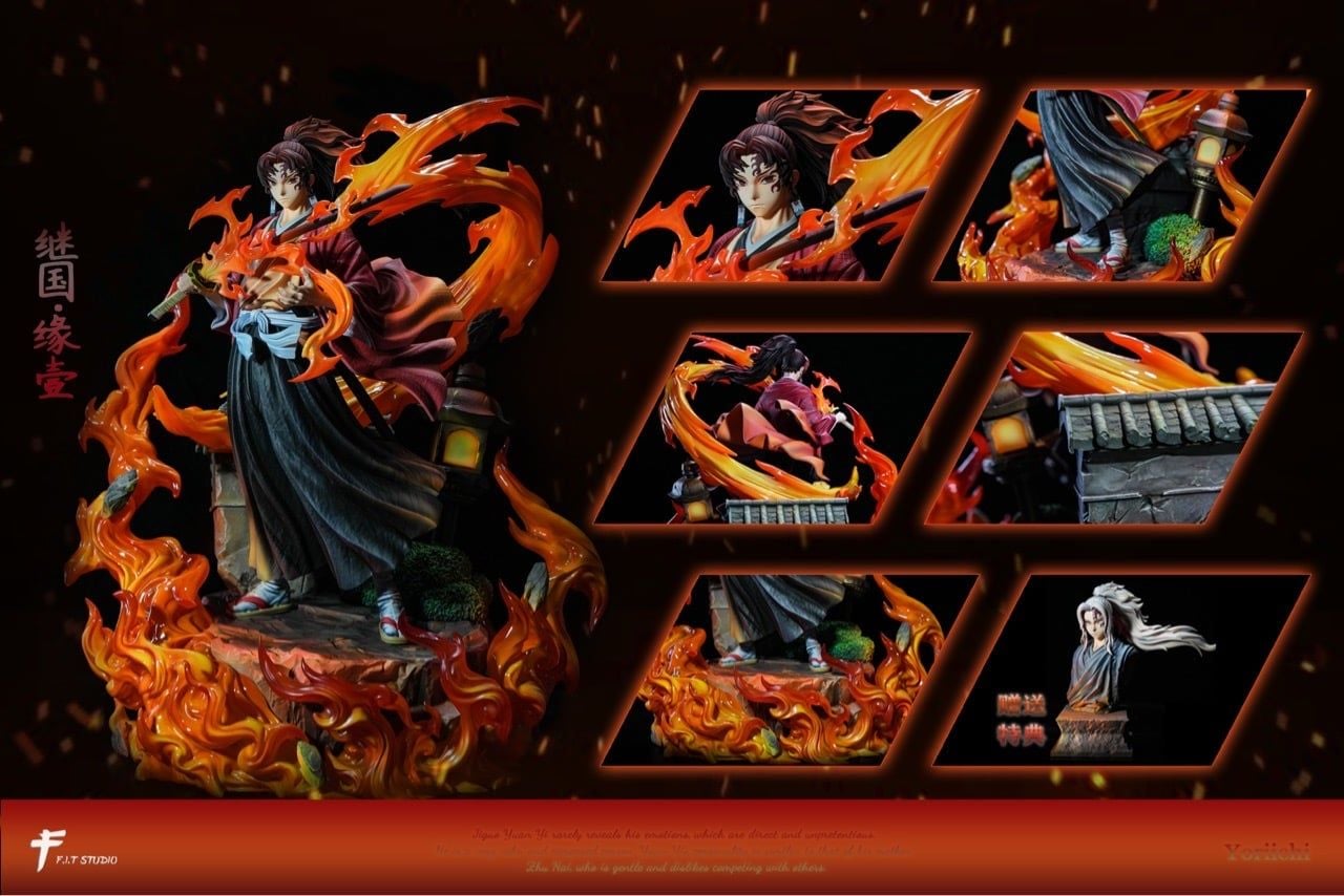Yoriichi - Kimetsu No Yaiba - F.I.T Studio resin statue F.I.T Studio anime figure