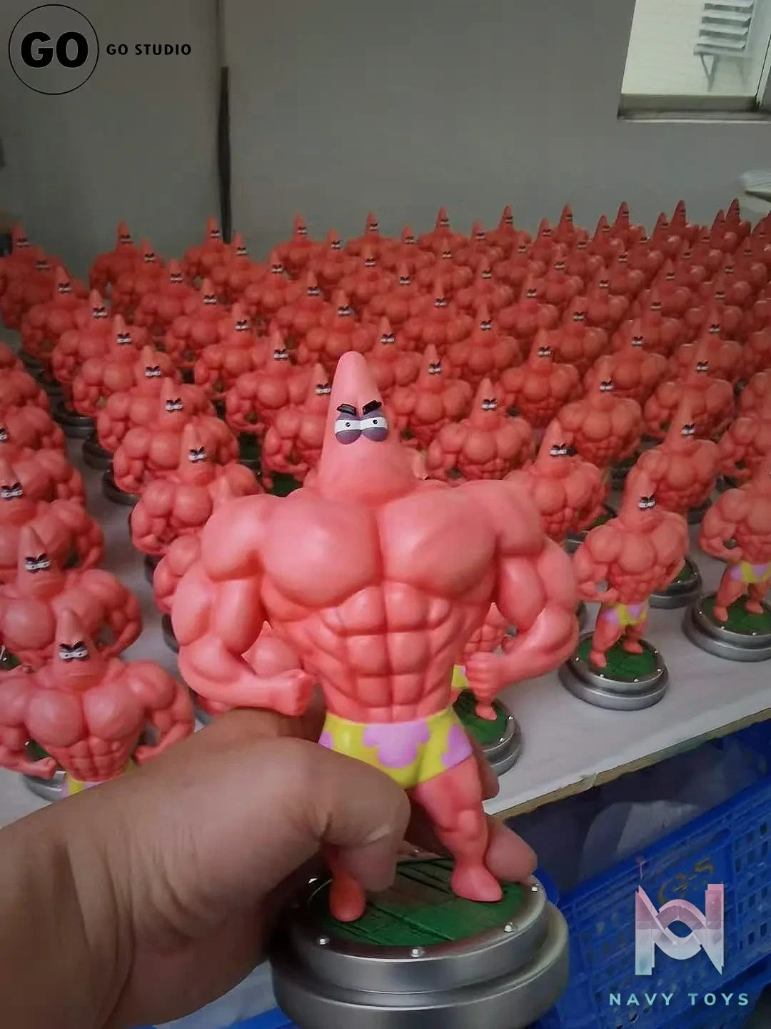 GO Studio – SpongeBob SquarePants Muscle Patrick Star & Slowpoke