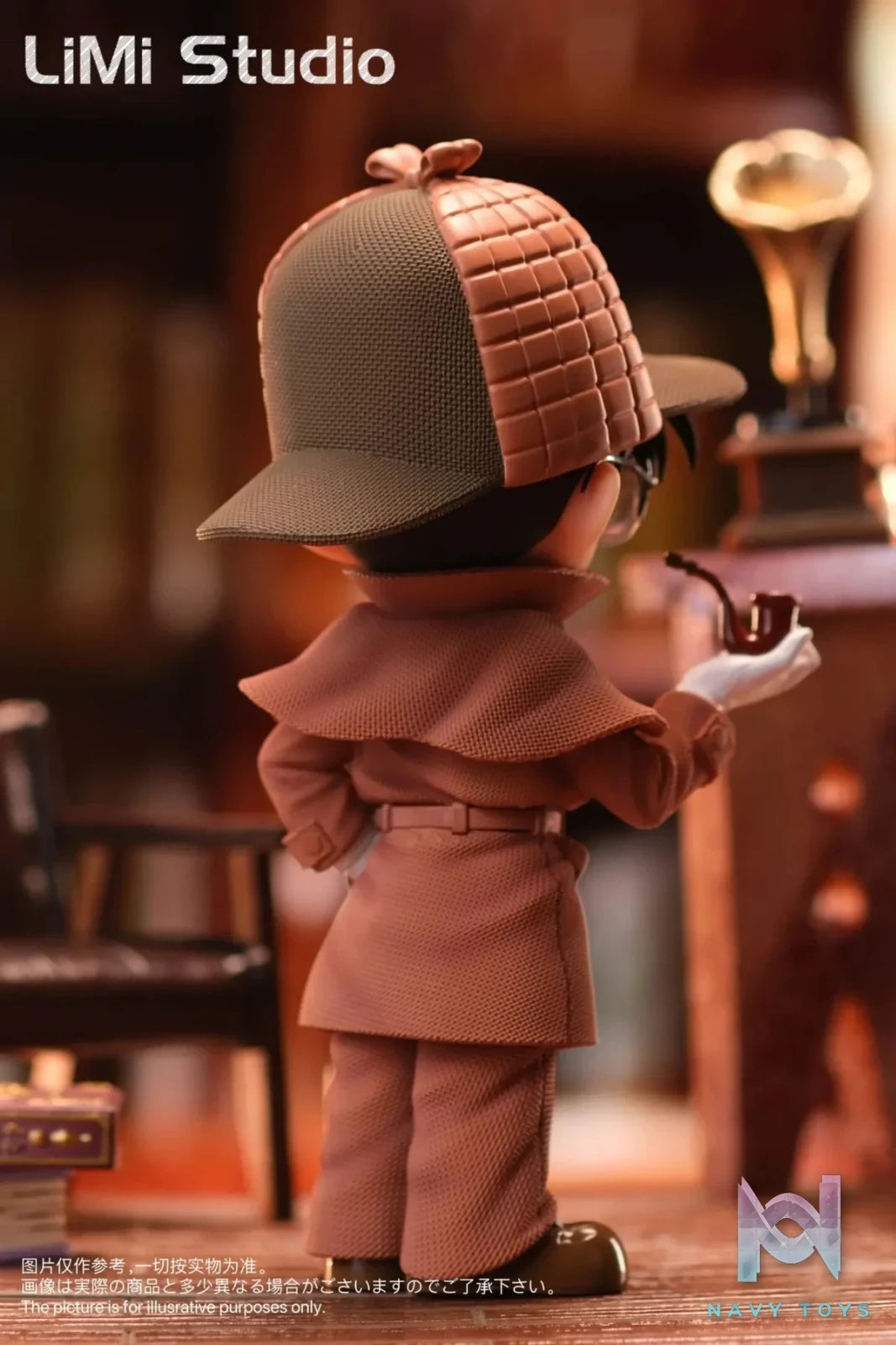 LiMi Studio - Detective Conan Sherlock Holmes Edogawa Konan resin statue Navy Toys anime figure